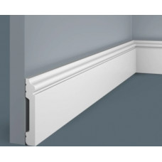 Плинтус под покраску из экополимера Cosca PX002